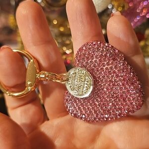 Bling bling Fashion jewelry key chain bag charm